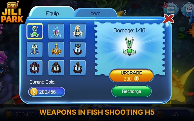 Fish Shooting H5 Guide – Tips, Weapons & Winning Tactics 4 Top Weapons for Winning