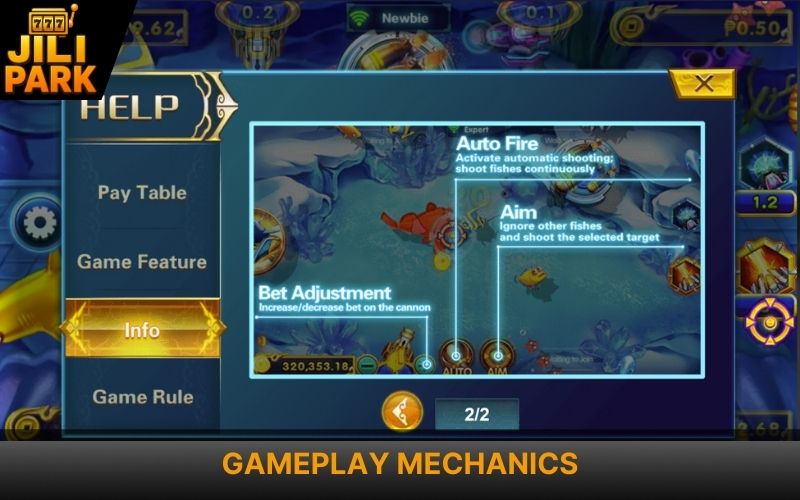 Five Dragon Fish Shooting Guide – Weapons & 9000X Tips 3 Core controls and bullet system explained