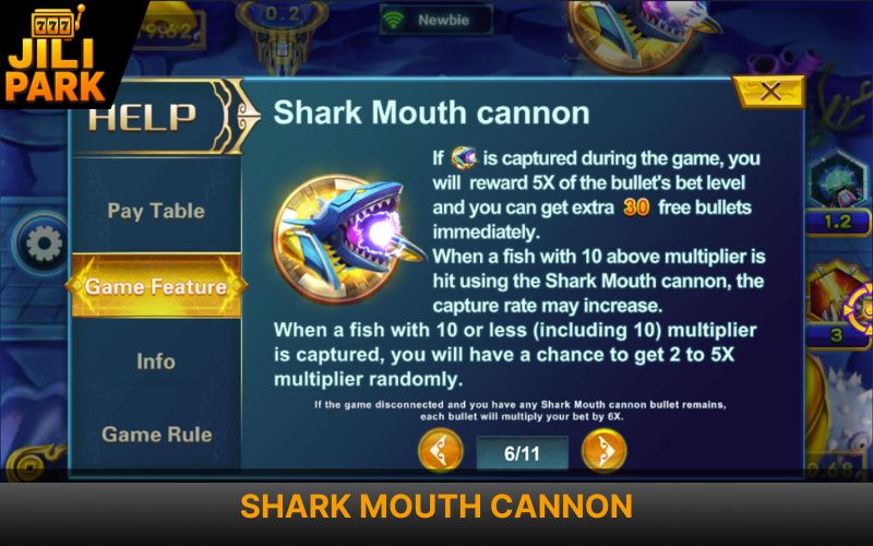 Five Dragon Fish Shooting Guide – Weapons & 9000X Tips 9 Special cannon with free bullets reward