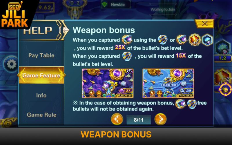 Five Dragon Fish Shooting Guide – Weapons & 9000X Tips 11 Extra rewards for specific weapon catches
