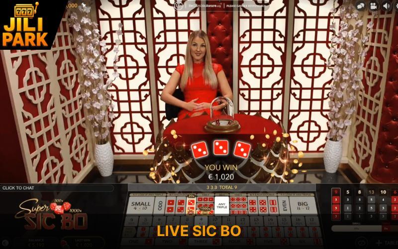 A Premier Live Casino Real Money Experience with Jilipark 6 Sic Bo is a beloved traditional dice game from China