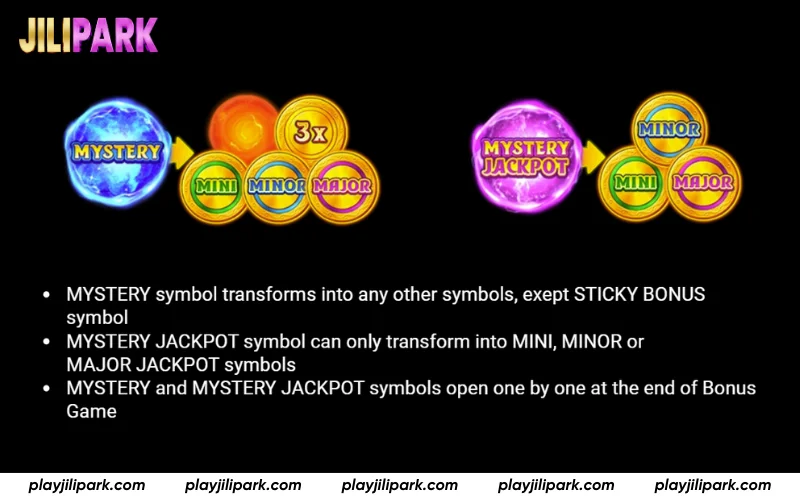 Coin Lamp Strategy - Mystery symbols reveal payouts only at the end of Bonus Game