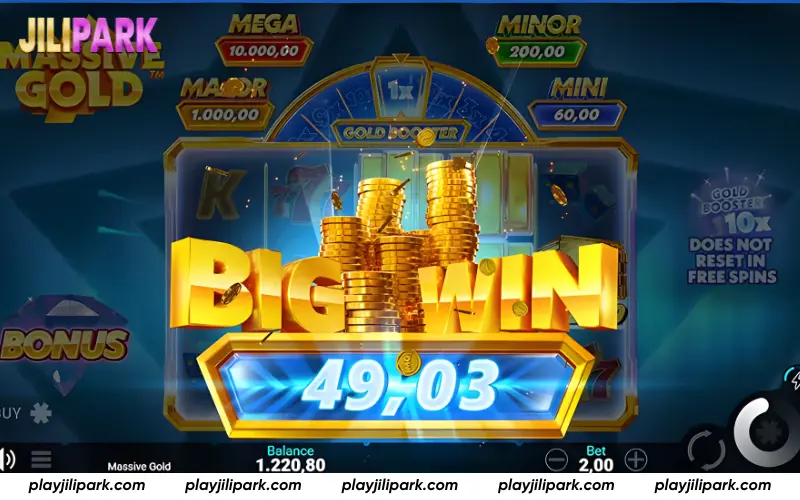 Massive Gold Tips - Bankroll control supports sustainable jackpot hunting