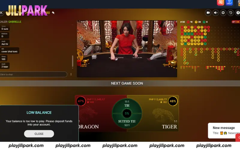 Prioritize dragon or tiger bets for higher rtp