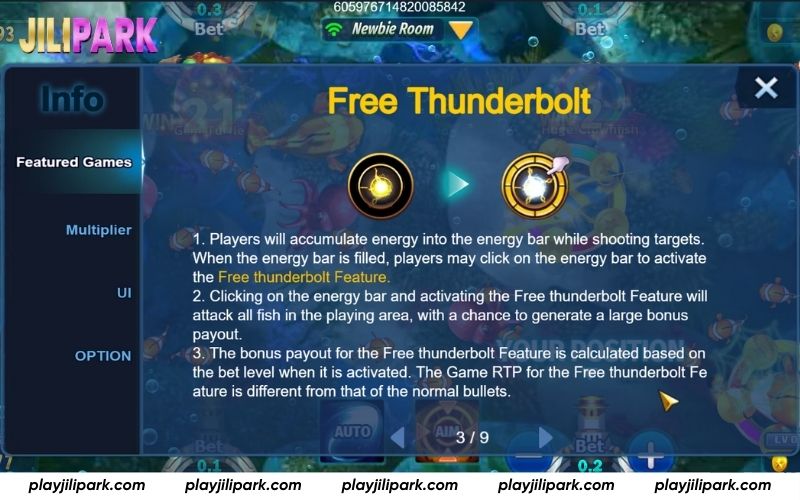 Thunderbolt Skill for High-Damage Screen Clears