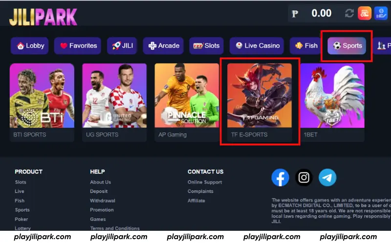 Guide to Betting on TF Gaming at Jilipark
