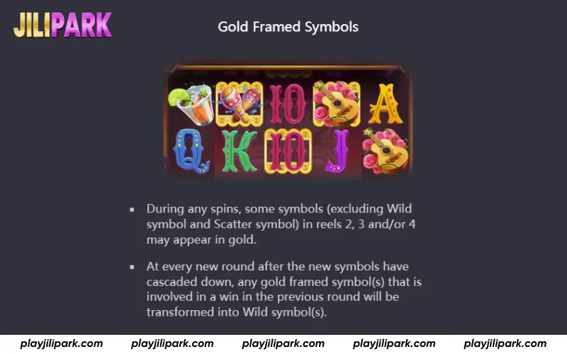 Golden Symbols Turn Into Wilds