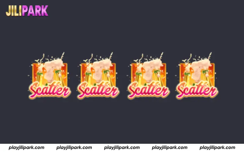 Free spins feature and retrigger rules