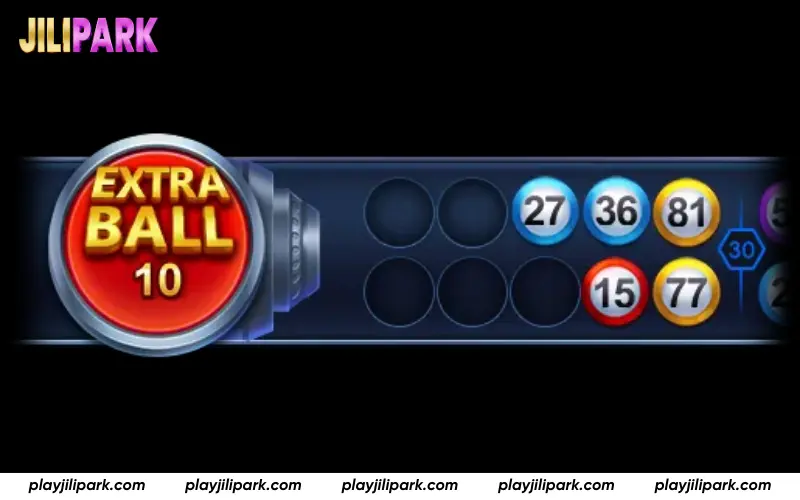 Extra Ball feature during bingo rounds