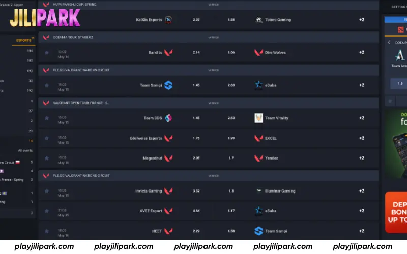 Popular Valorant betting markets explained