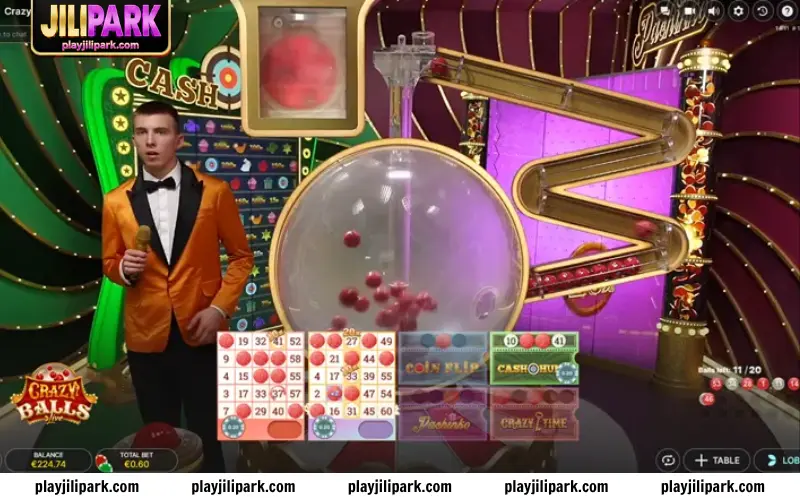 How a Crazy Balls round actually plays out