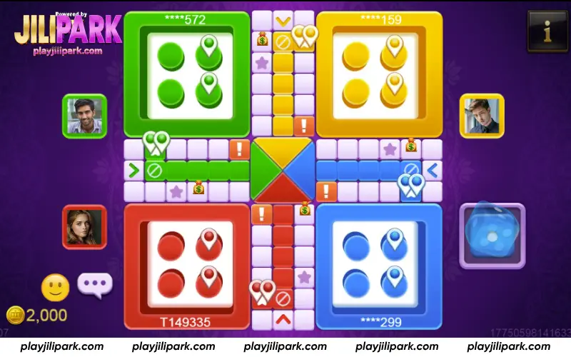 Ludo Quick board layout and zones overview