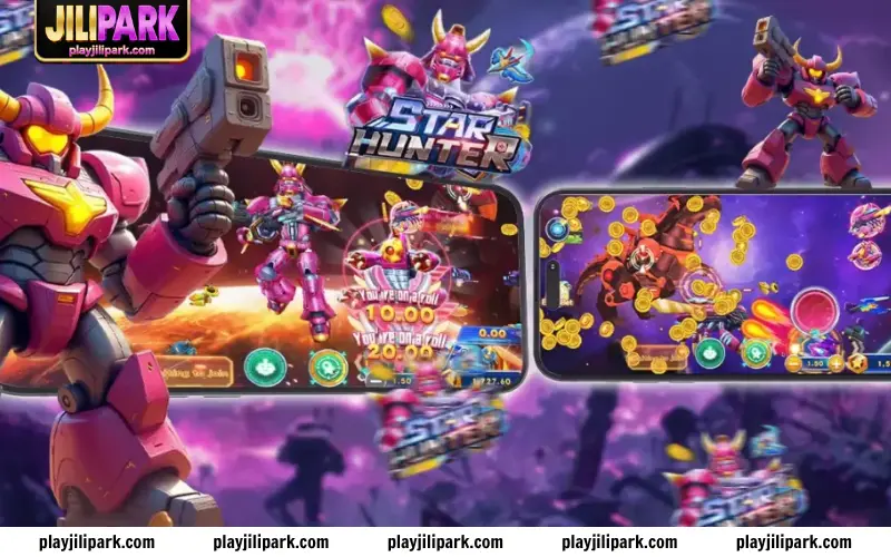 Fast-paced space shooting gameplay overview