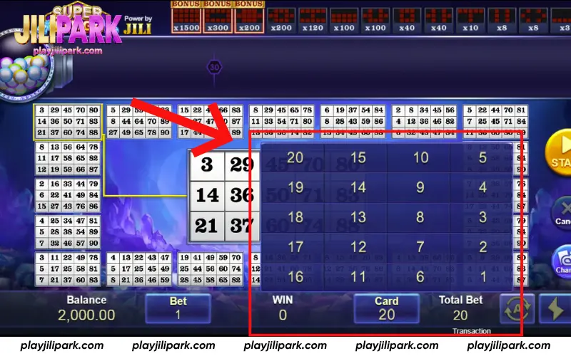Choose multiple cards to increase win chances