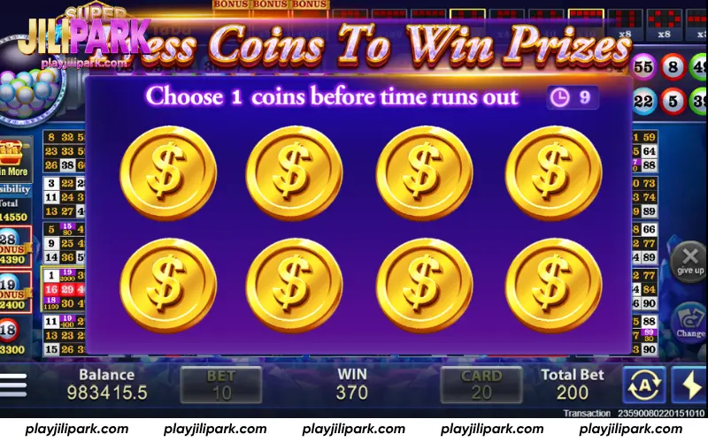 Collect rewards and unlock lucky draw rounds